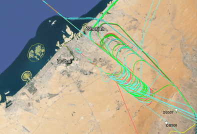 Dubai’s arrivals using SkyBreathe