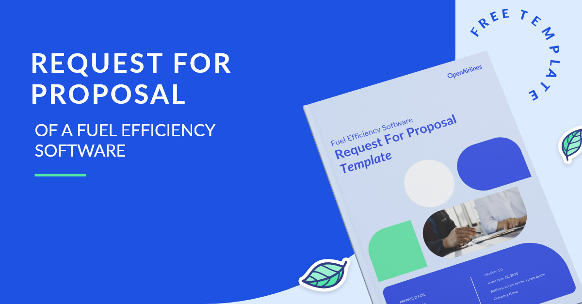 Free editable RFP Template for fuel-efficiency software| OpenAirlines