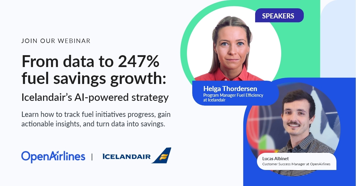 [Webinar] Icelandair’s AI-powered fuel saving strategy