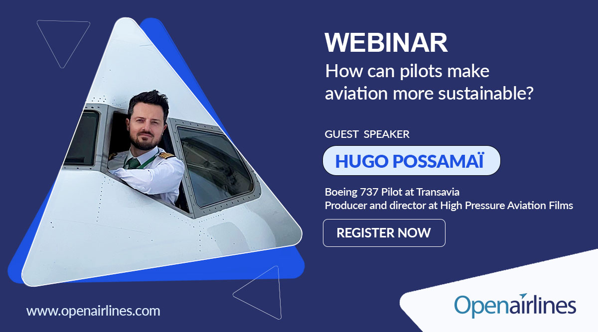 [Webinar] How can pilots make aviation more sustainable?
