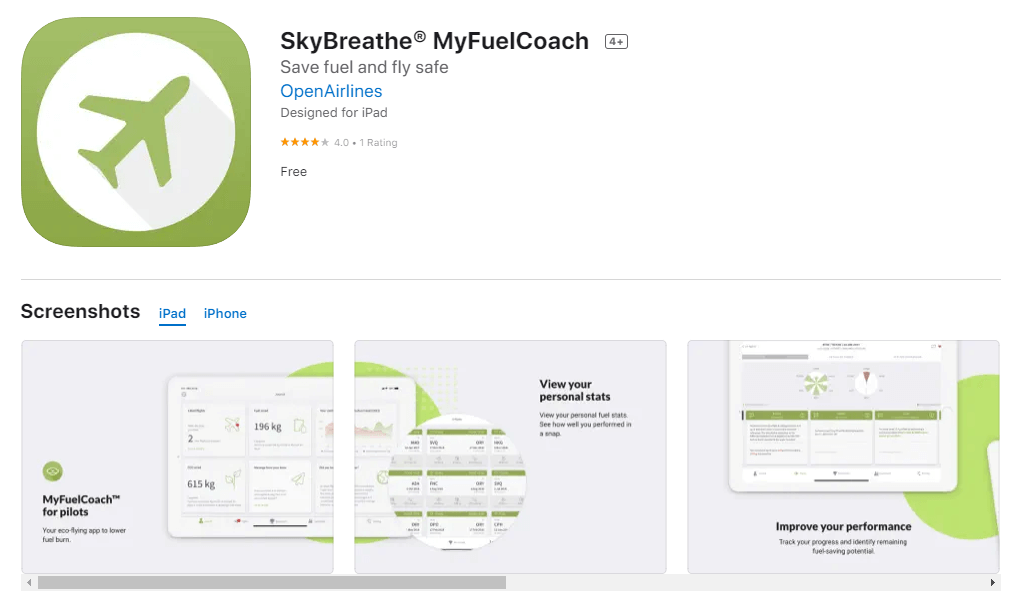 SkyBreathe MyFuelCoach app on App Store