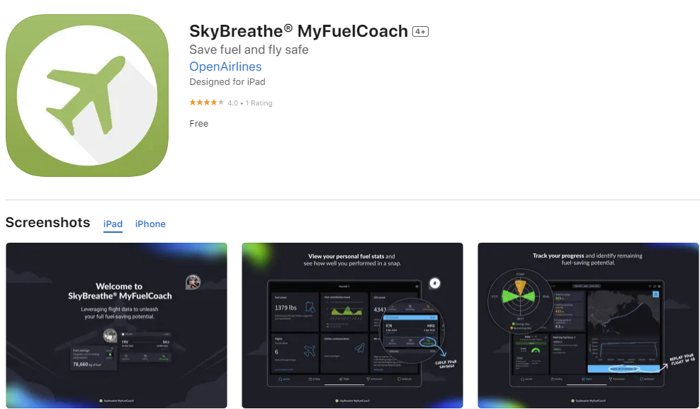 SkyBreathe MyFuelCoach app on App Store